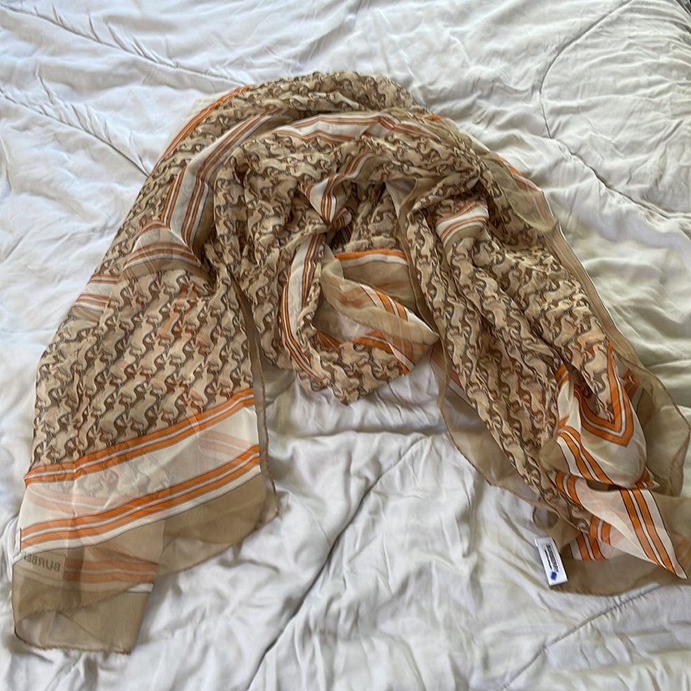 Burberry Silk Scarf